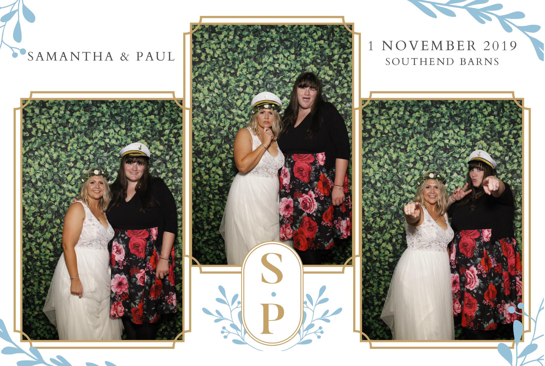 Paul and Samantha's Wedding | View more photos from the event at gallery.myphotoboothexperience.co.uk/u/MyPhotoBoothExperienceLtd/Paul-and-Samanthas-Wedding
